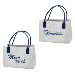 Filztasche Maritim  2/s 40x26x26,5cm 