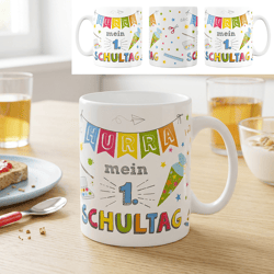 Becher Hurra Schule, 300ml, 9,5cmH