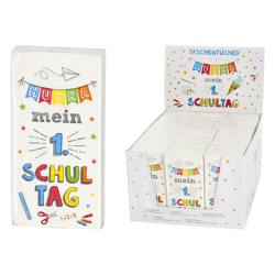 Taschentücher Hurra Schule, 10er-Pack