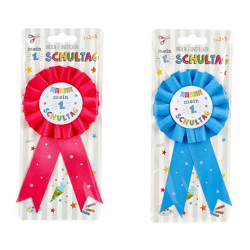 Orden, Anstecker Hurra Schule, 2/s