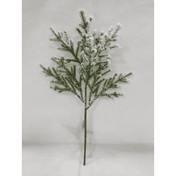 Tannenzweig, Schnee, ca. 39cmH