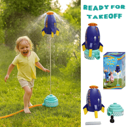 Water sprinkler rocket, approx. 24cmH