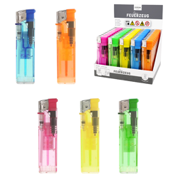 Elektronik Feuerzeug Color transparent