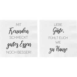 Servietten Tischgast, 2/s 20er Pack