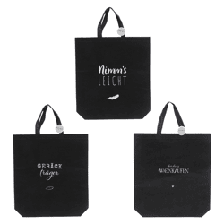 Shopping Bag with Sayings 3/s