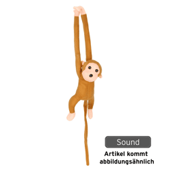 Affe mit Sound, ca. 70cmL