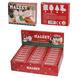 Malset DIY Weihnachten, 4/s, 4tlg.