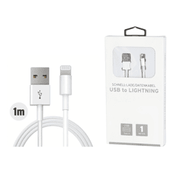 Ladekabel, USB to Lightning, 1 Meter