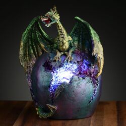 Dark Legends LED Geode Erde Drachen-Ei 