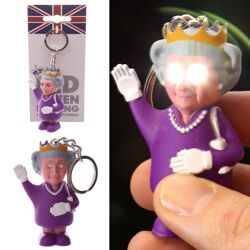 Queen Die Königin LED mit Ton Schlüsselanhänger (pro Stück) 